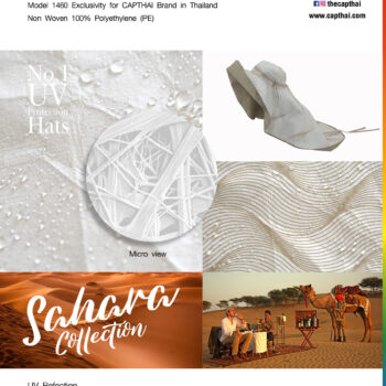 A launch of the new collection “SAHARA” by CAPTHAI, a functional hat brand and UV protection fashion.