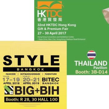 From STYLE Bangkok to The World Largest Gift Fair 2019 at Hong Kong