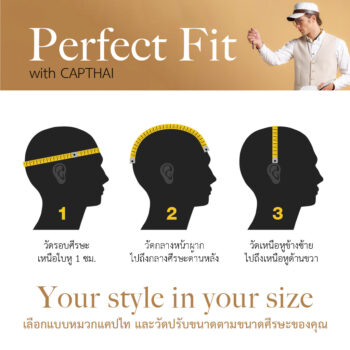 Special Made CAPTHAI UV Hats in Your Size